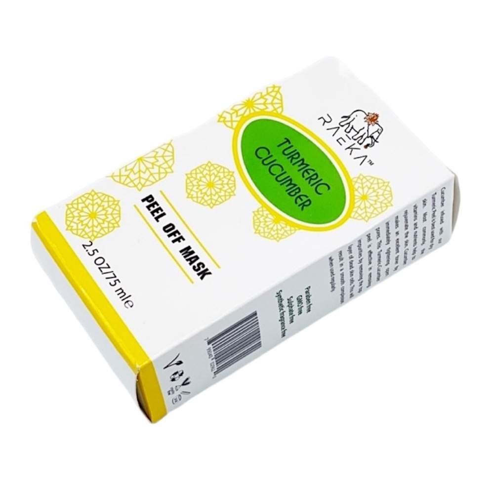 Raeka Tumeric Cucumber Peel Off Face Mask Skincare